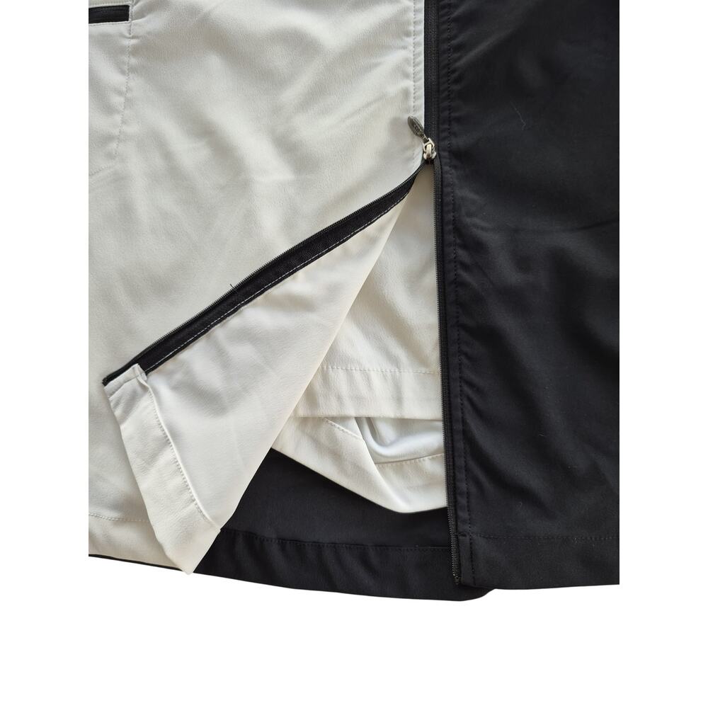 Nancy Lopez Golf Skort Skirt Size 10 White Black Pockets Active Wear Pickle Ball - Picture 3 of 9